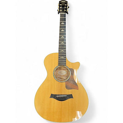 Used Taylor 612CE V-Class Natural Acoustic Electric Guitar