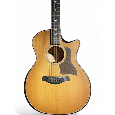 Used Taylor 614CE BUILDERS EDITION SUNBURST Acoustic Electric Guitar
