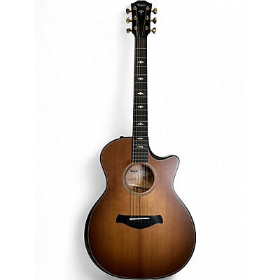 Used Taylor 614CE BUILDERS V CLASS Honey Burst Acoustic Electric Guitar