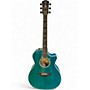Used Taylor 614CE Blue Acoustic Electric Guitar Blue