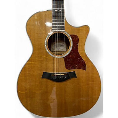 Taylor Used Taylor 614CE Flame Maple Acoustic Electric Guitar