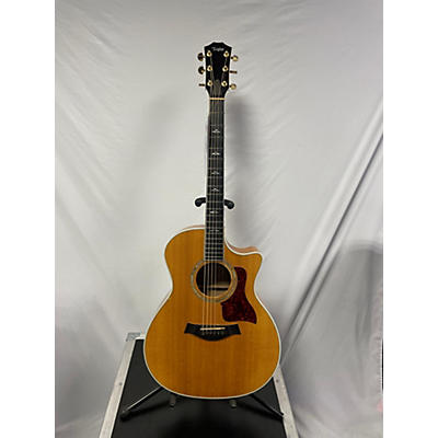 Taylor Used Taylor 614CE Natural Acoustic Electric Guitar