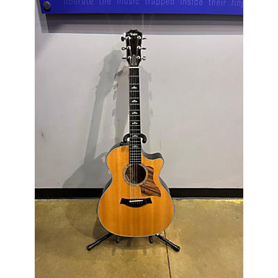 Taylor Used Taylor 614CE Natural Acoustic Electric Guitar