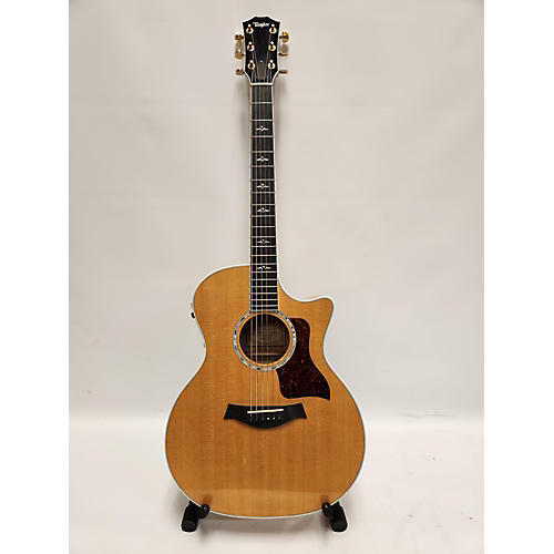 Taylor Used Taylor 614CE Natural Acoustic Electric Guitar Natural