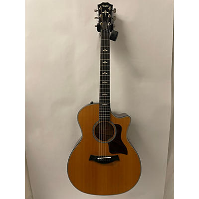 Taylor Used Taylor 614CE Natural Acoustic Electric Guitar