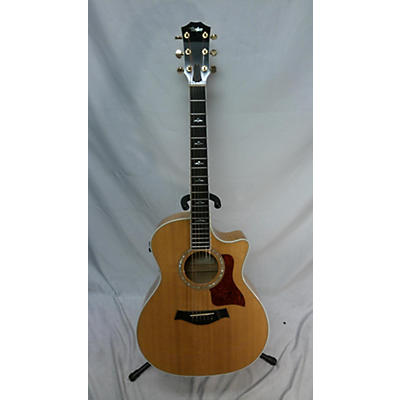 Taylor Used Taylor 614CE Natural Acoustic Electric Guitar