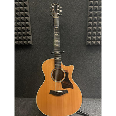 Taylor Used Taylor 614CE Natural Acoustic Electric Guitar