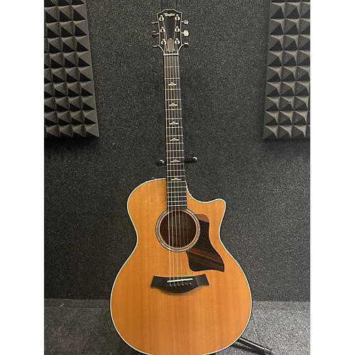 Taylor Used Taylor 614CE Natural Acoustic Electric Guitar Natural