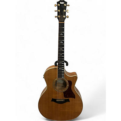 Taylor Used Taylor 614CE Natural Acoustic Electric Guitar