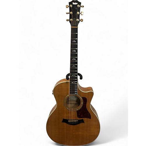 Taylor Used Taylor 614CE Natural Acoustic Electric Guitar Natural