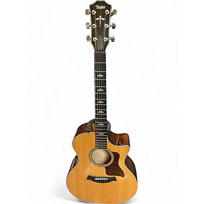 Taylor Used Taylor 614CE Natural Acoustic Electric Guitar