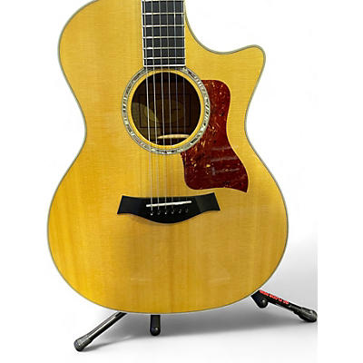 Taylor Used Taylor 614CE Natural Acoustic Electric Guitar