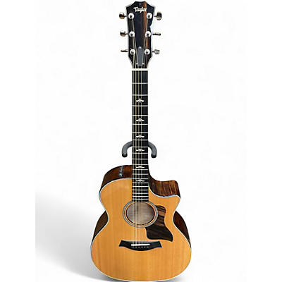 Used Taylor 614CE Natural Acoustic Electric Guitar