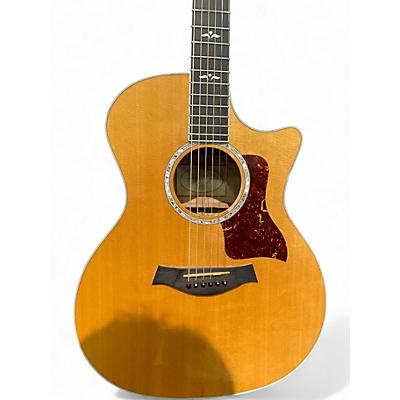 Used Taylor 614CE Natural Acoustic Electric Guitar