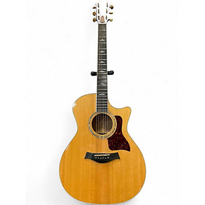 Used Taylor 614CE Natural Acoustic Electric Guitar