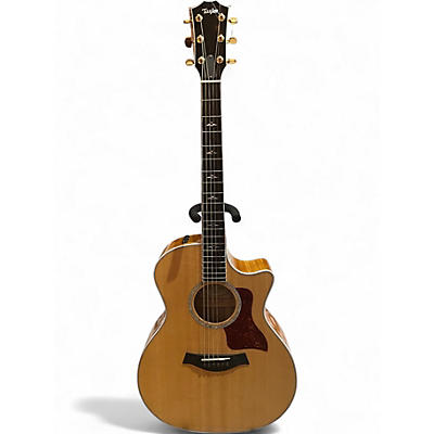 Used Taylor 614CE Natural Acoustic Electric Guitar