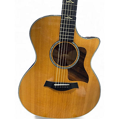 Used Taylor 614CE Natural Acoustic Electric Guitar