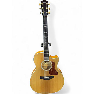 Used Taylor 614CE Natural Acoustic Electric Guitar