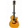 Used Taylor 614CE Natural Acoustic Electric Guitar Natural
