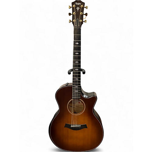 Used Taylor 614CE V-Class Builders Edition Wild Honey Burst Acoustic Guitar Wild Honey Burst
