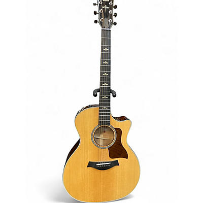 Used Taylor 614CE V-Class Natural Acoustic Guitar