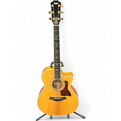 Taylor Used Taylor 614c Natural Acoustic Electric Guitar