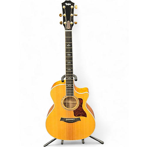 Taylor Used Taylor 614c Natural Acoustic Electric Guitar Natural