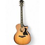 Used Taylor 614ce Builders Edition Caramel Burst Acoustic Electric Guitar Caramel Burst