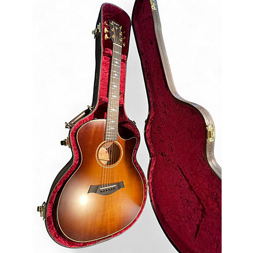 Used Taylor 614ce Builder's Edition V-Class Wild Honey Burst Acoustic Electric Guitar Wild Honey Burst
