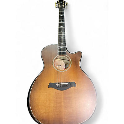 Used Taylor 614ce builders edition shaded edge burst Acoustic Electric Guitar