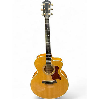 Used Taylor 615 ce Natural Acoustic Electric Guitar