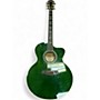 Used Taylor 615CE Emerald Green Acoustic Electric Guitar Emerald Green