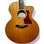 Used Taylor 615CE Natural Acoustic Electric Guitar Natural