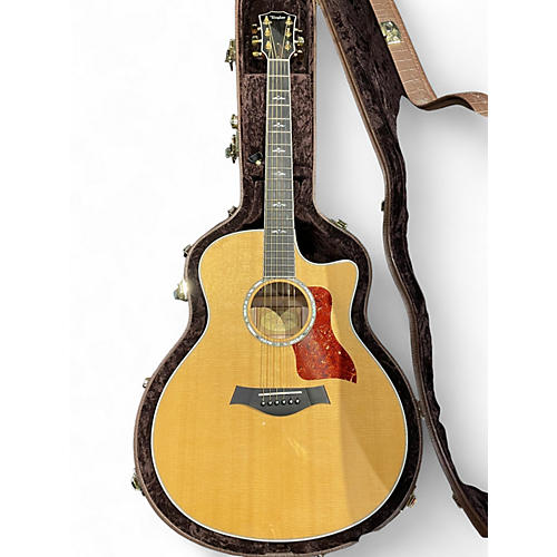 Used Taylor 616CE Natural Acoustic Electric Guitar Natural