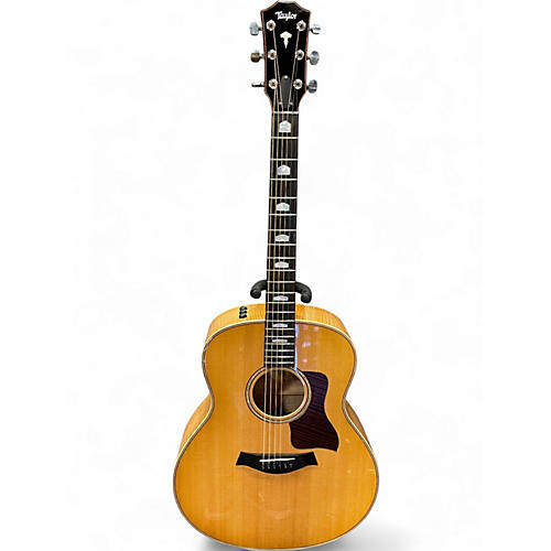 Used Taylor 618E Natural Acoustic Electric Guitar Natural
