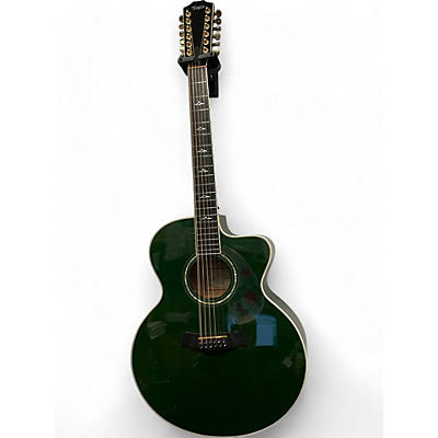 Taylor Used Taylor 655CE 12 String Green Solid Body Electric Guitar