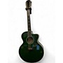 Used Taylor Used Taylor 655CE 12 String Green Solid Body Electric Guitar Green