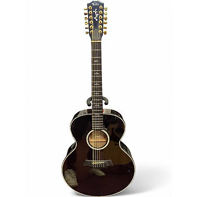 Used Taylor 655e Trans Black Acoustic Electric Guitar