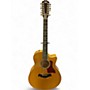 Used Taylor 656CE Natural 12 String Acoustic Electric Guitar Natural