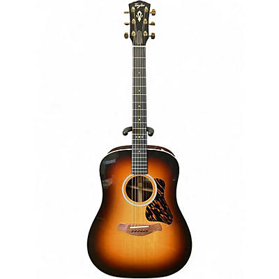 Used Taylor 710 E BURST Acoustic Electric Guitar