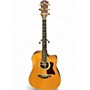 Used Taylor 710CE Natural Acoustic Electric Guitar Natural