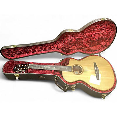 Used Taylor 712CE-N Natural Classical Acoustic Electric Guitar