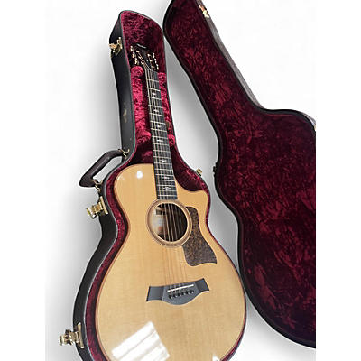 Used Taylor 712ce 12-Fret Natural Acoustic Guitar