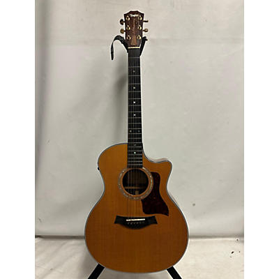 Taylor Used Taylor 714BCE Natural Acoustic Electric Guitar