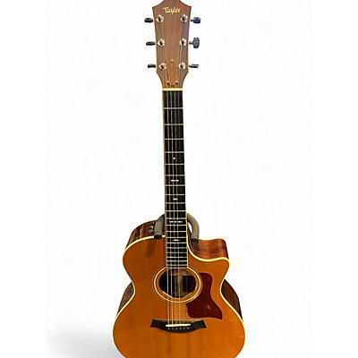 Used Taylor 714CE Natural Acoustic Electric Guitar