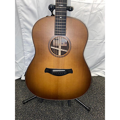 Used Taylor 717E Builders Edition Wild Honey Burst Acoustic Guitar