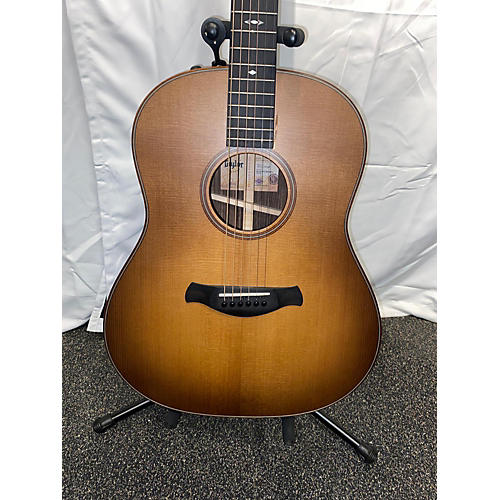 Taylor Used Taylor 717E Builders Edition Wild Honey Burst Acoustic Guitar Wild Honey Burst