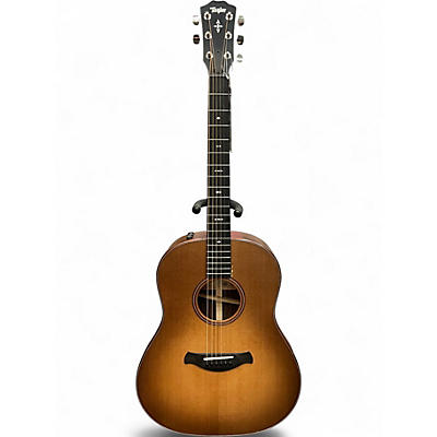 Used Taylor 717e Builder's Edition Natural Acoustic Electric Guitar
