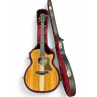 Used Taylor 724CE GRAND AUDITORIUM Natural Acoustic Electric Guitar