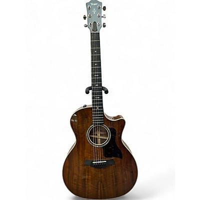 Used Taylor 724CE LTD Natural Acoustic Electric Guitar